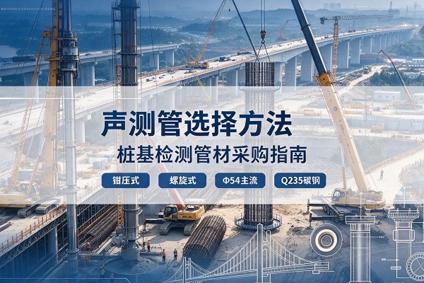 蓬溪声测管选型标准