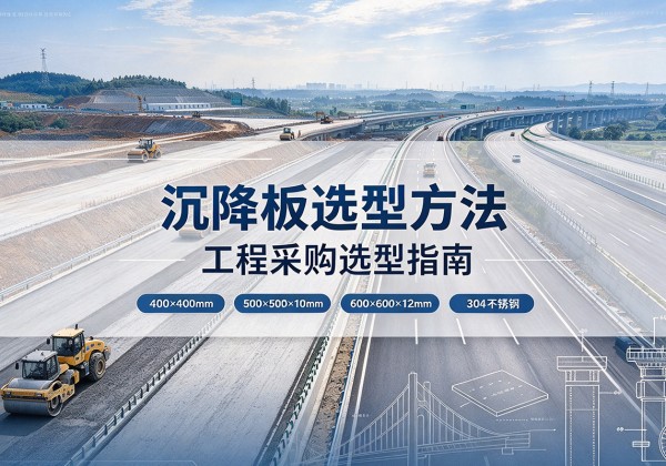 蓬溪沉降板选择方法